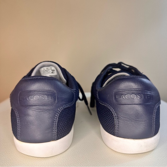 Lacoste Grad Vulc 117 Navy Blue Sneakers (Size 9 Men’s) 🐊 - Picture 8 of 13
